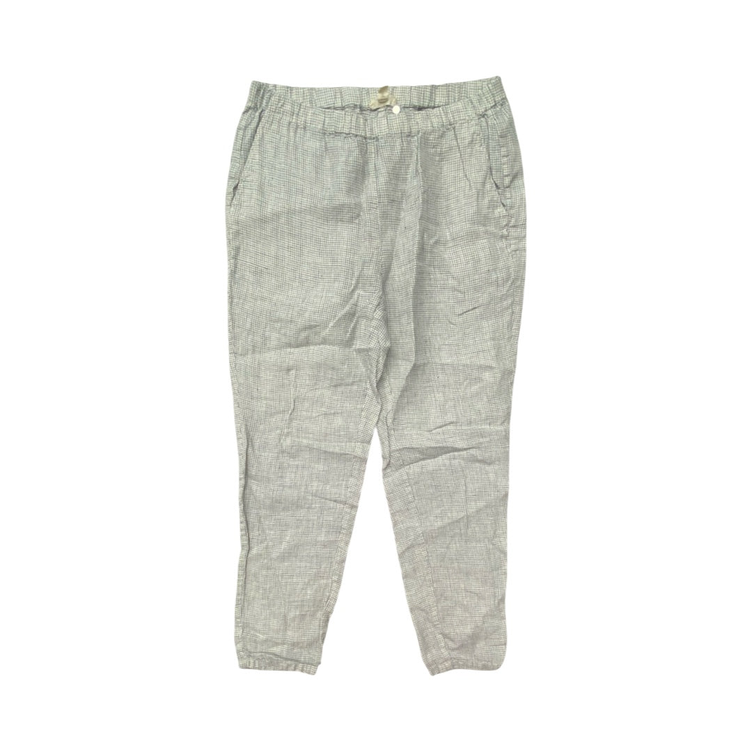 Pants Designer By Eileen Fisher In Striped Pattern, Size:Xs