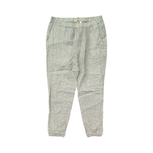 Pants Designer By Eileen Fisher In Striped Pattern, Size:Xs