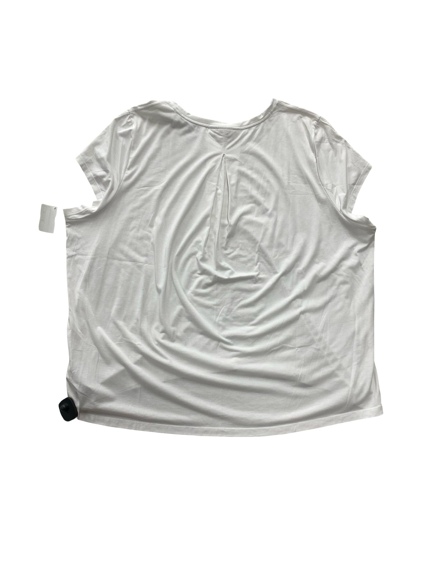 Athletic Top Ss By Athleta In White, Size:Xl