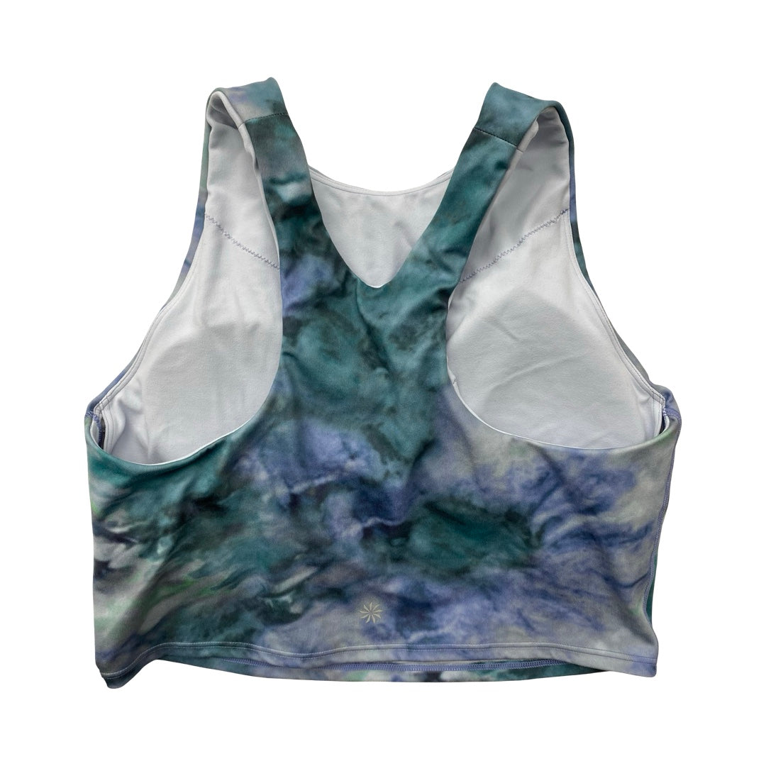 Athletic Bra By Athleta In Tie Dye Print, Size:M