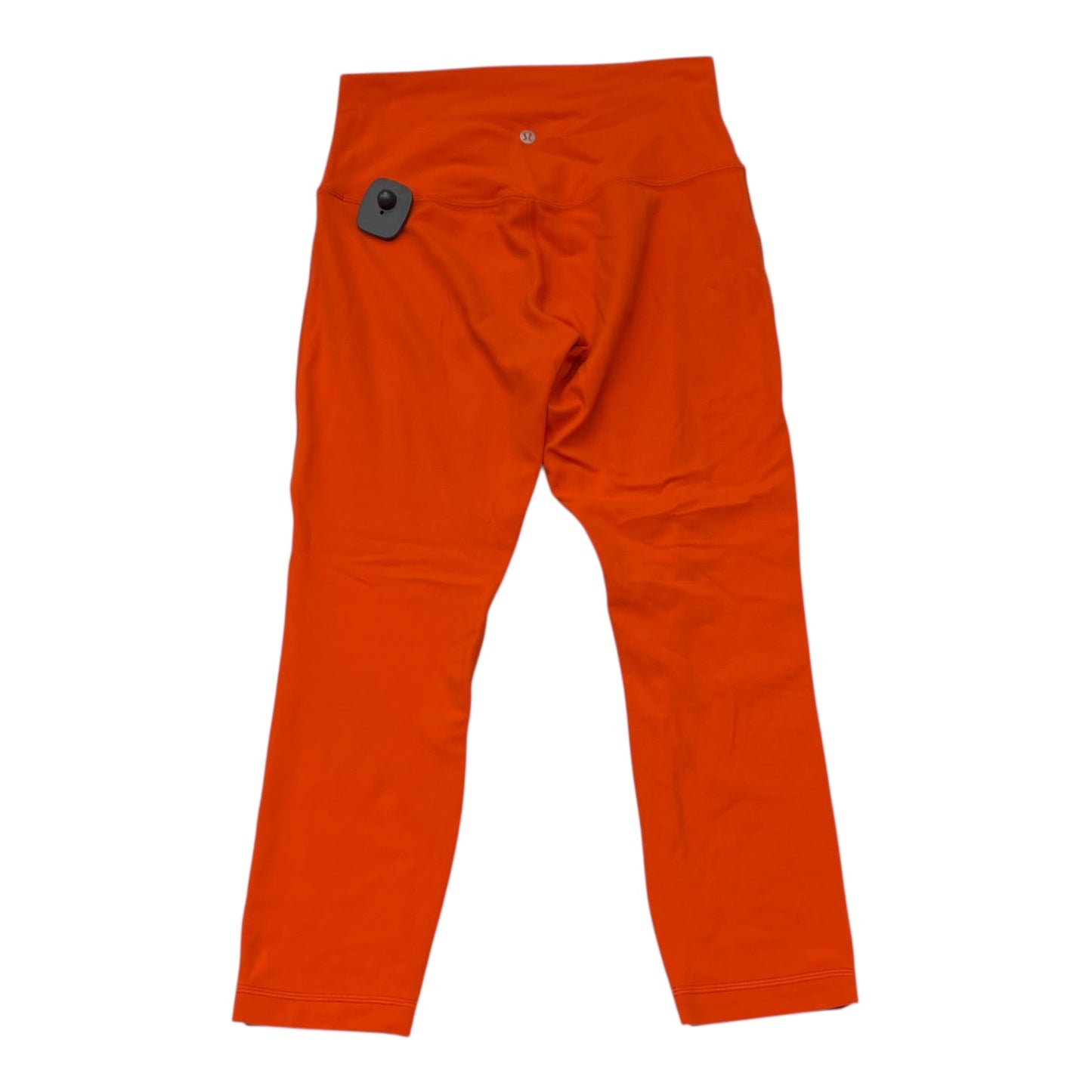 Athletic Leggings By Lululemon In Orange, Size:8