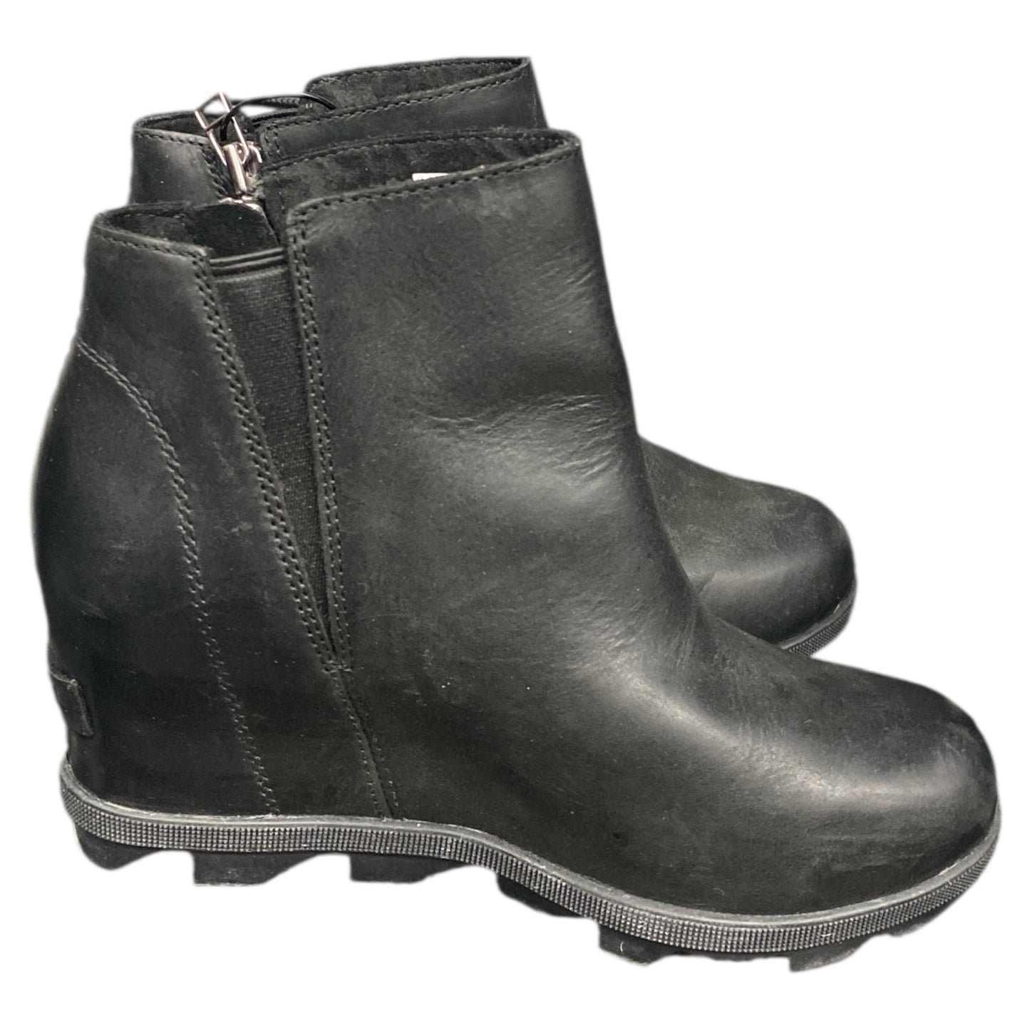 Boots Designer By Sorel In Black, Size:6.5