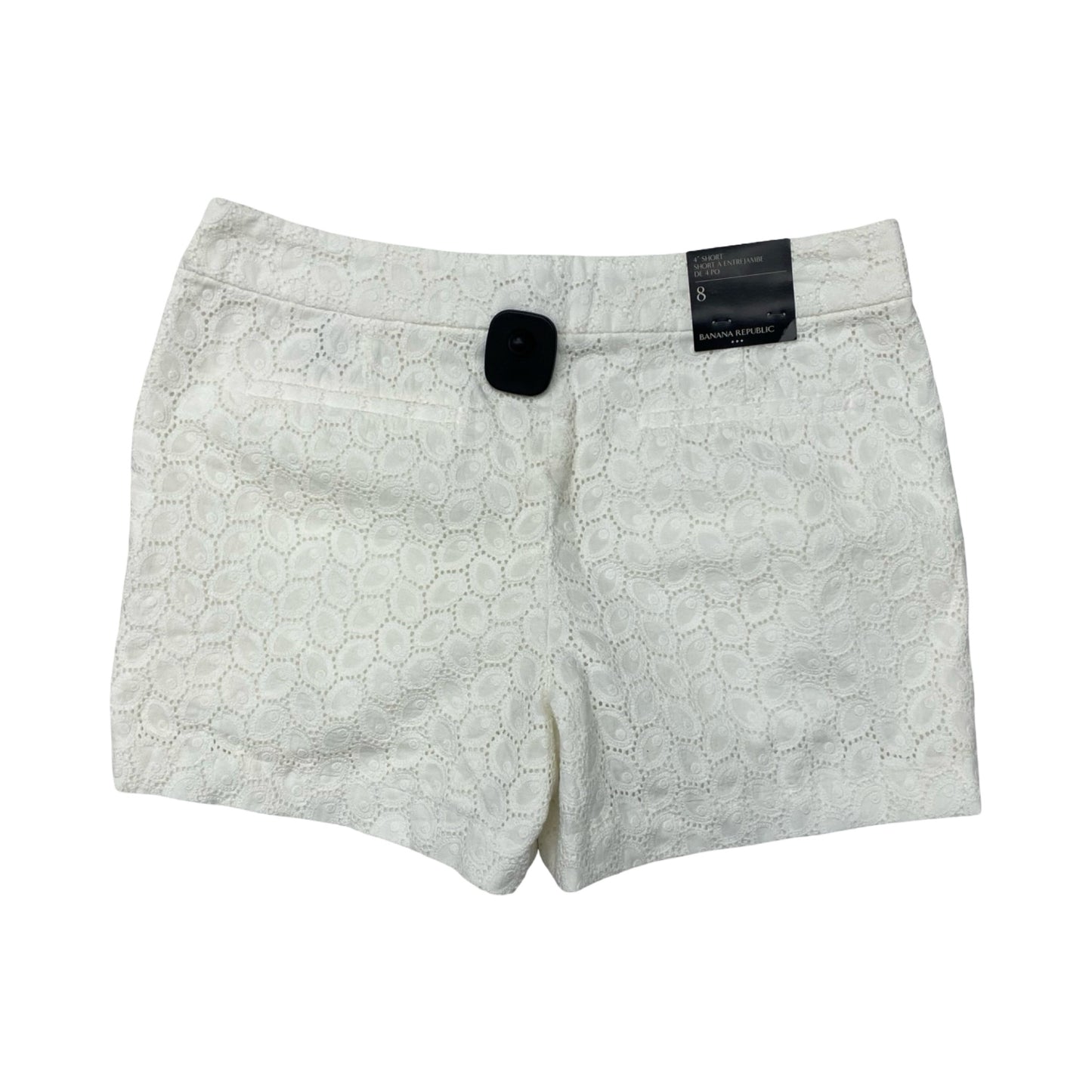 Shorts By Banana Republic In White, Size:8