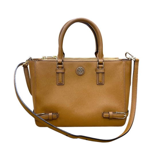 Handbag Designer By Tory Burch In Brown, Size:Medium