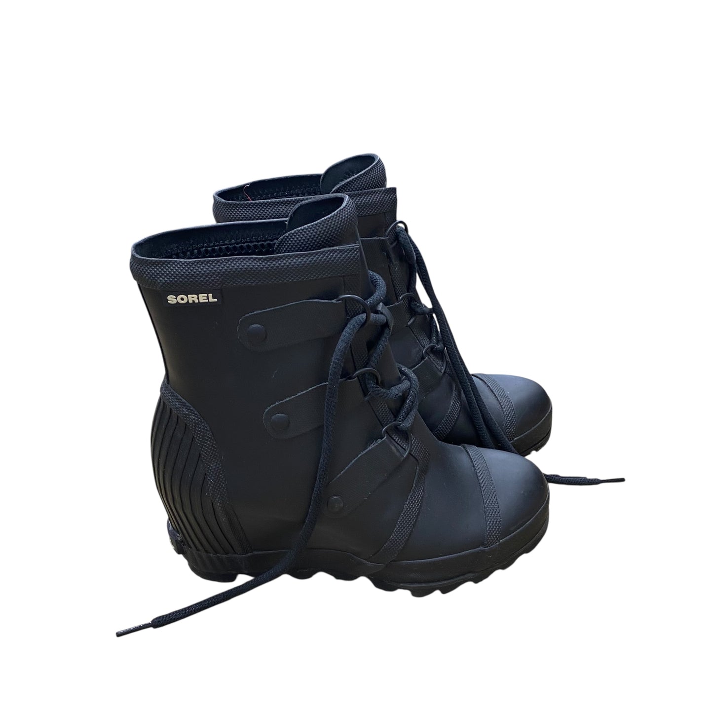 Boots Designer By Sorel In Black, Size:8