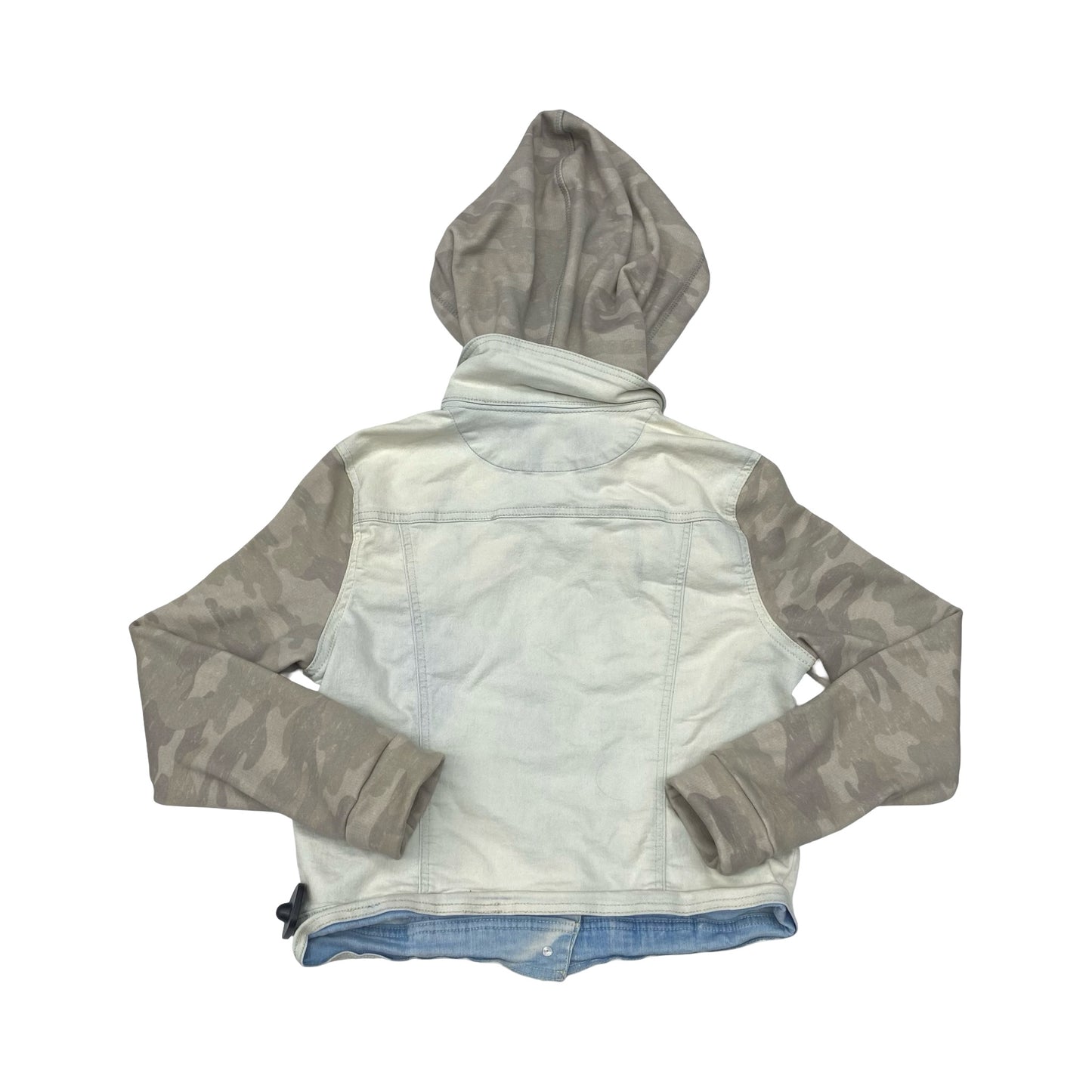 Jacket Denim By Wallflower In Camouflage Print, Size:L