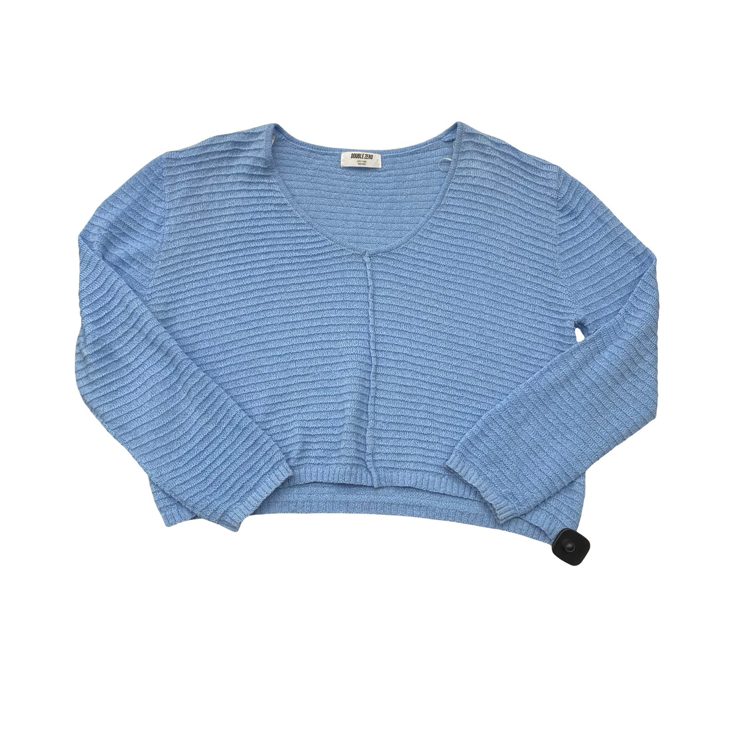 Sweater By Double Zero In Blue, Size:L