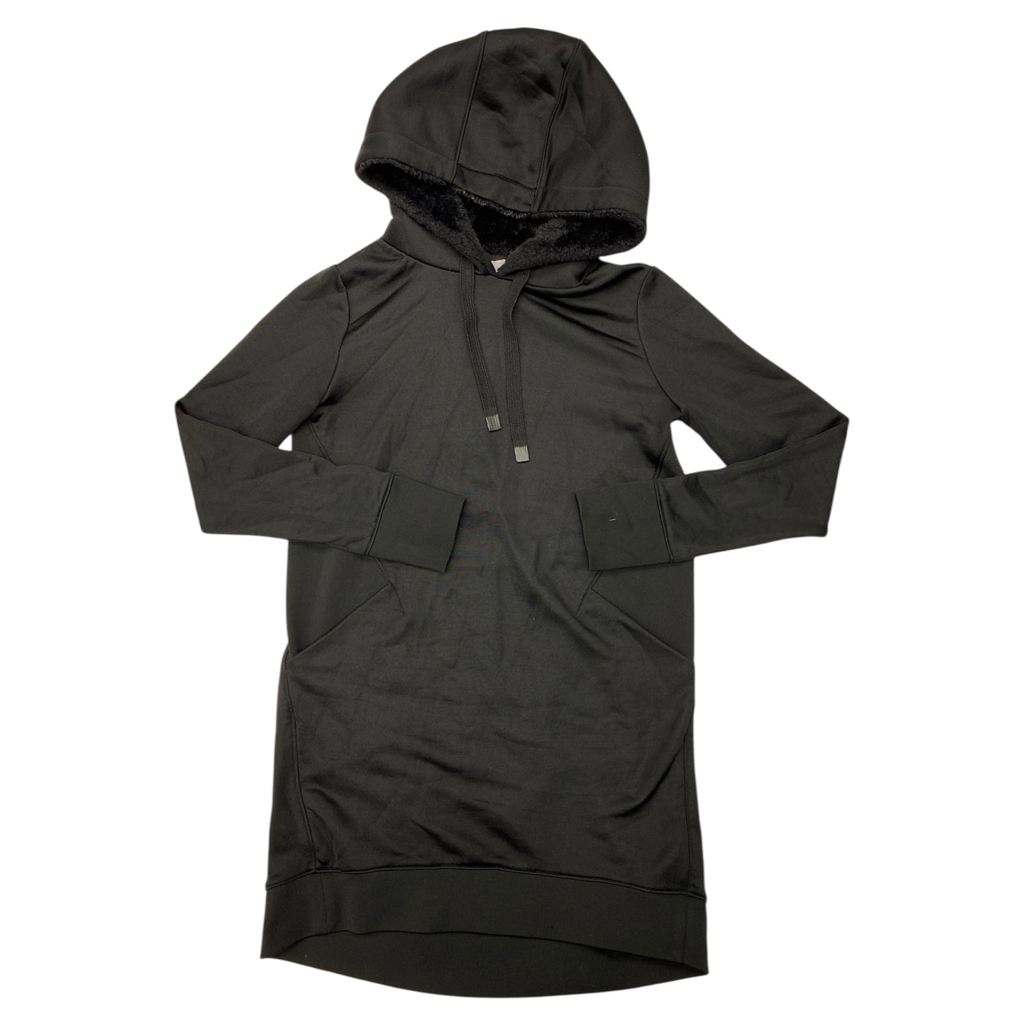 Athletic Sweatshirt Hoodie By Athleta In Black, Size:M