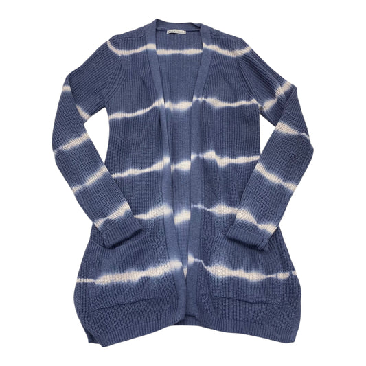 Sweater Cardigan By Cmc In Blue & White, Size:S