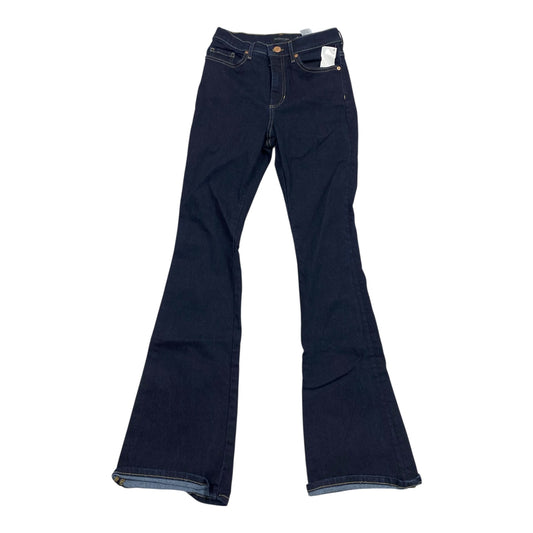 Jeans Flared By Banana Republic In Blue Denim, Size:2