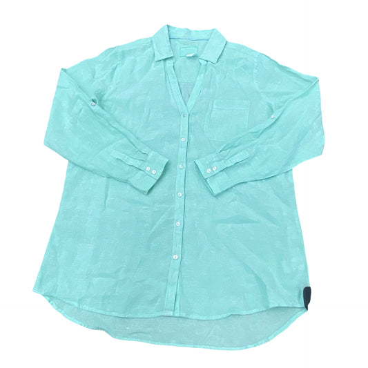 Top Ls By Sigrid Olsen In Green, Size:M