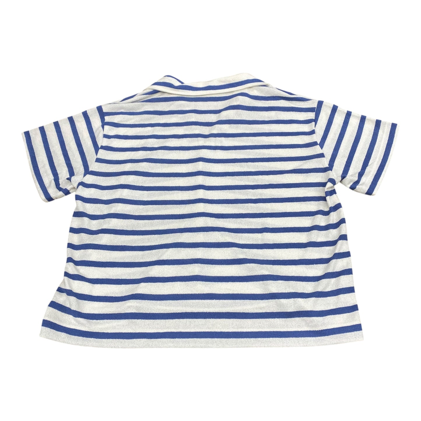 Sweater Ss By H&M In Blue & White, Size:Xxl