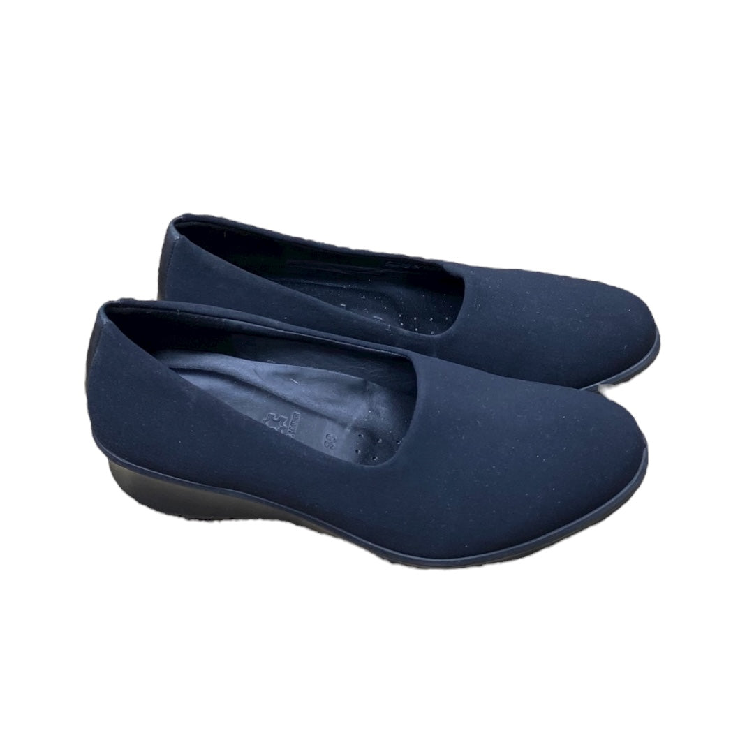 Shoes Heels Wedge By Ecco In Black, Size:7.5