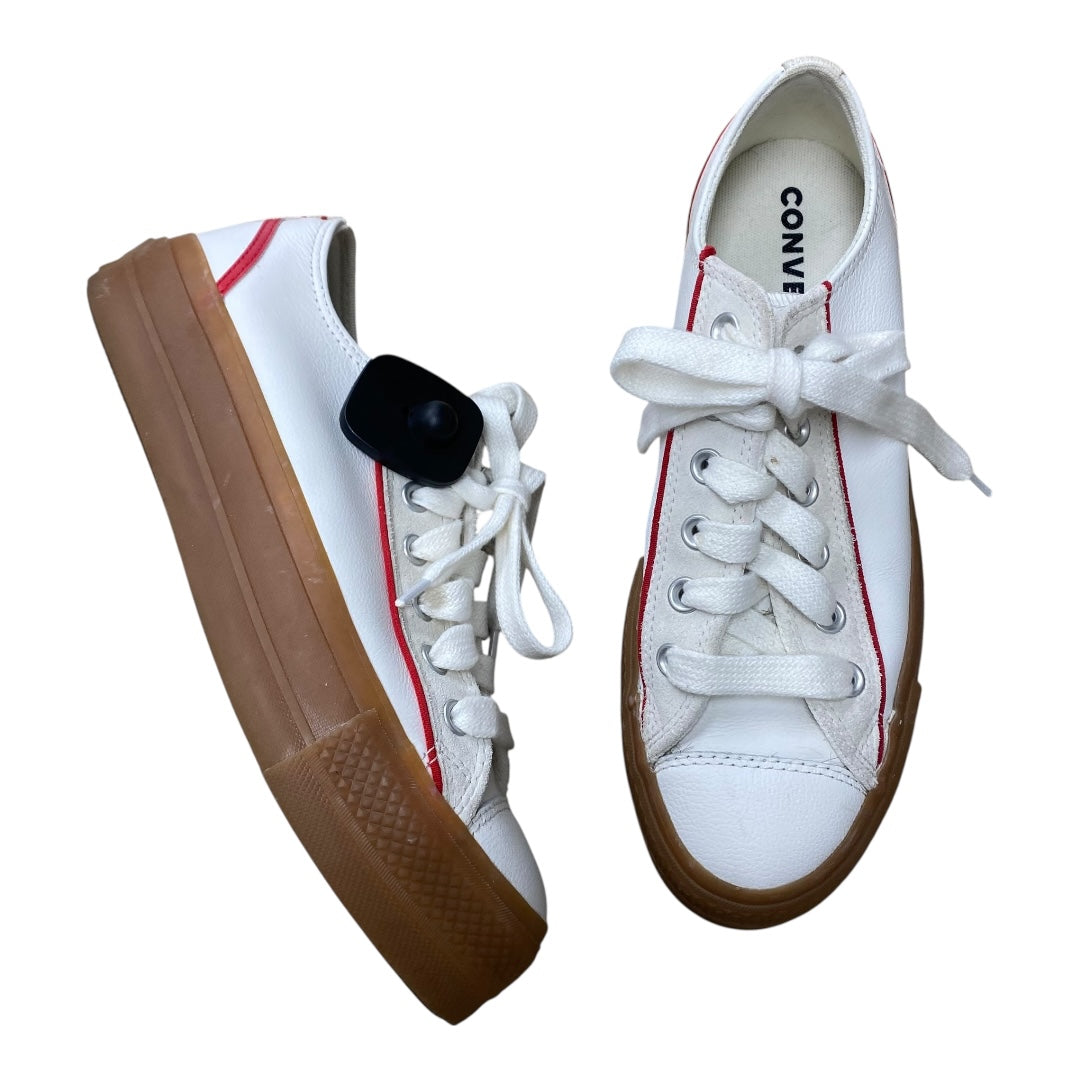 Shoes Sneakers By Converse In Red & White, Size:9