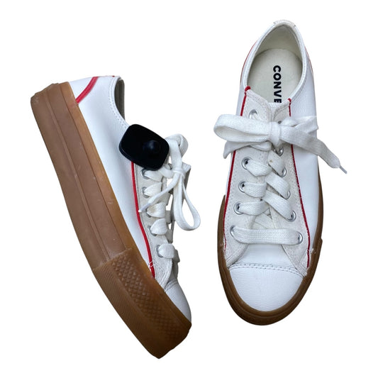 Shoes Sneakers By Converse In Red & White, Size:9