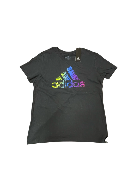 Top Ss By Adidas In Black, Size:Xl