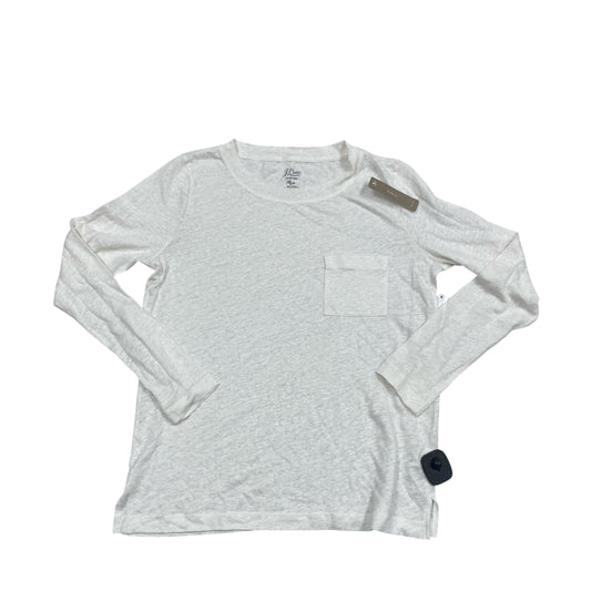 Top Ls By J. Crew In White, Size:S