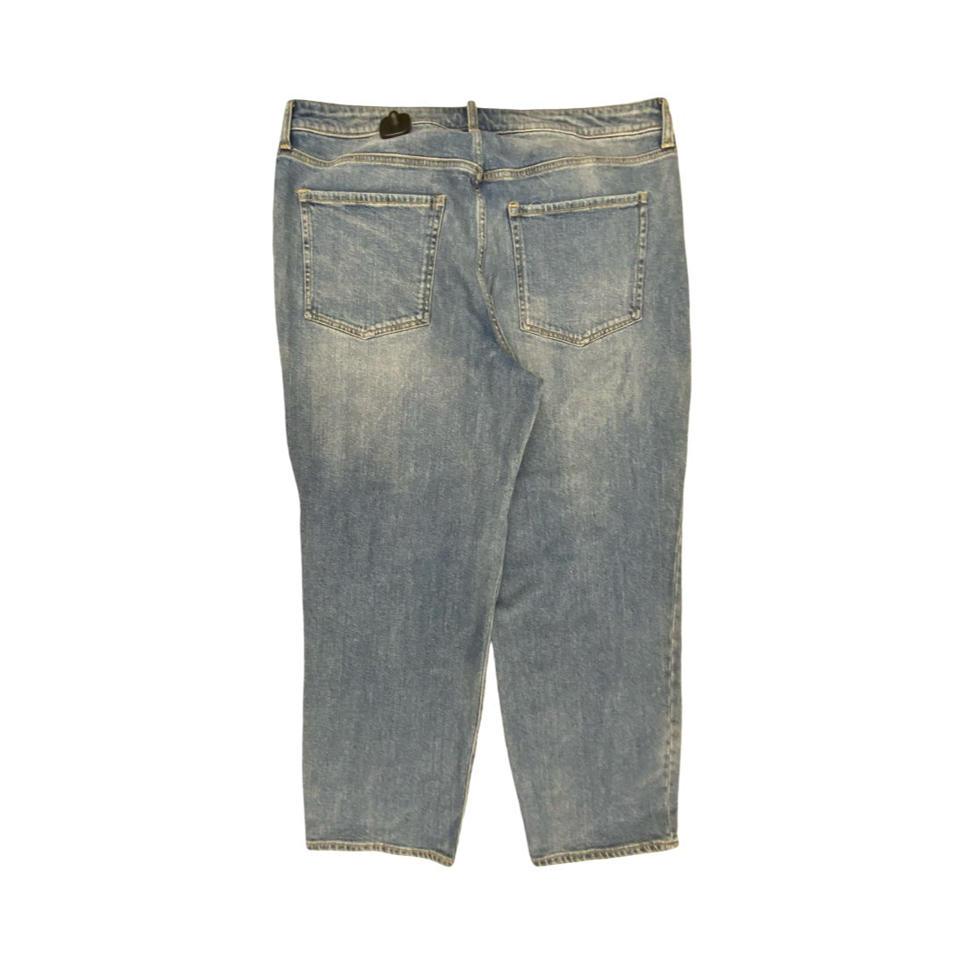 Jeans Boyfriend By Old Navy In Blue, Size:20