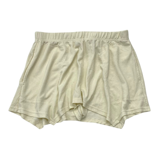 Shorts By Free People In Cream, Size:L