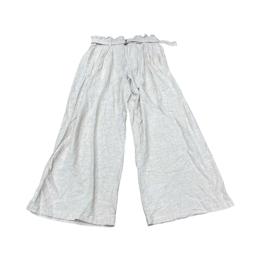 Pants Wide Leg By Banana Republic In Tan, Size:8