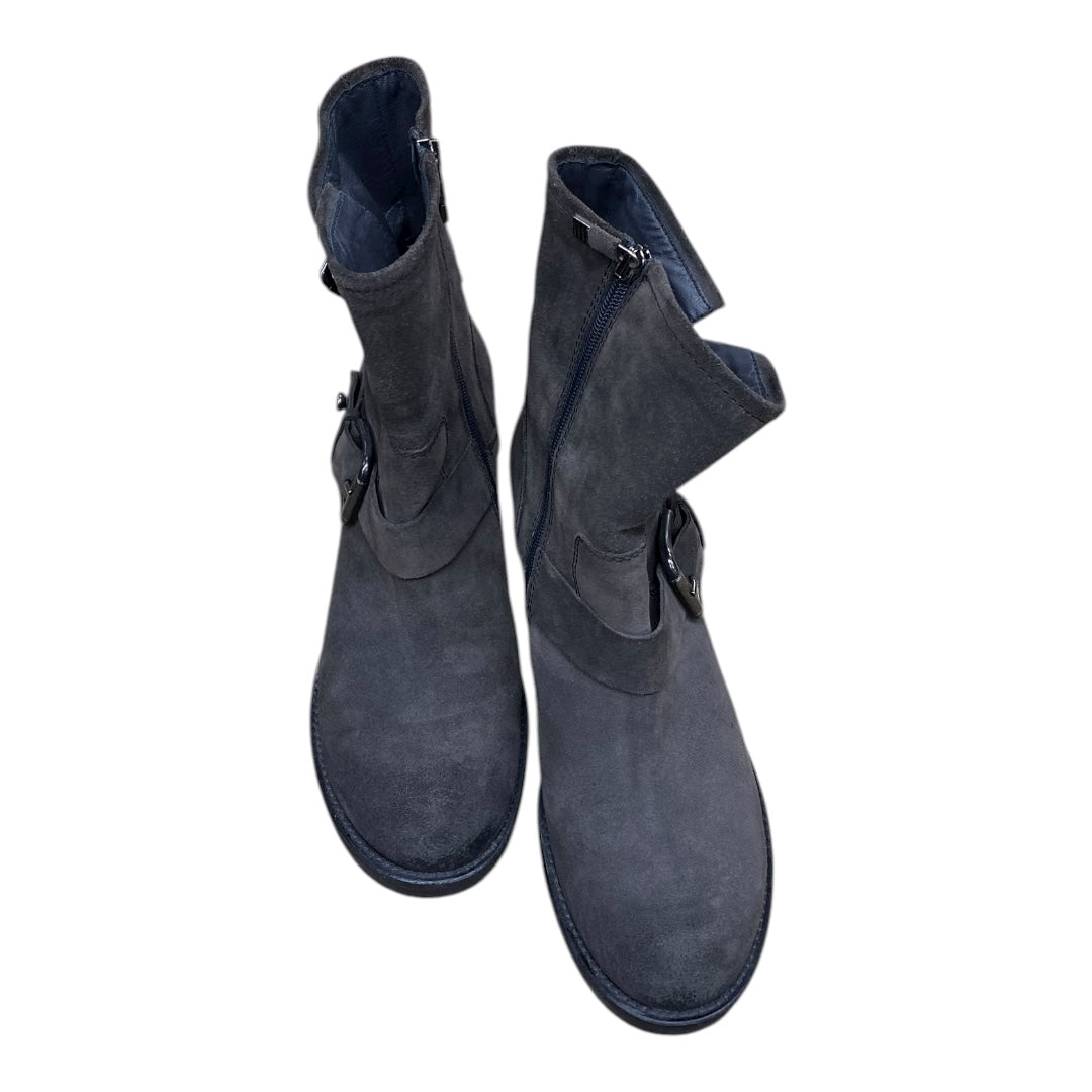 Boots Ankle Heels By Blondo In Black, Size:8.5