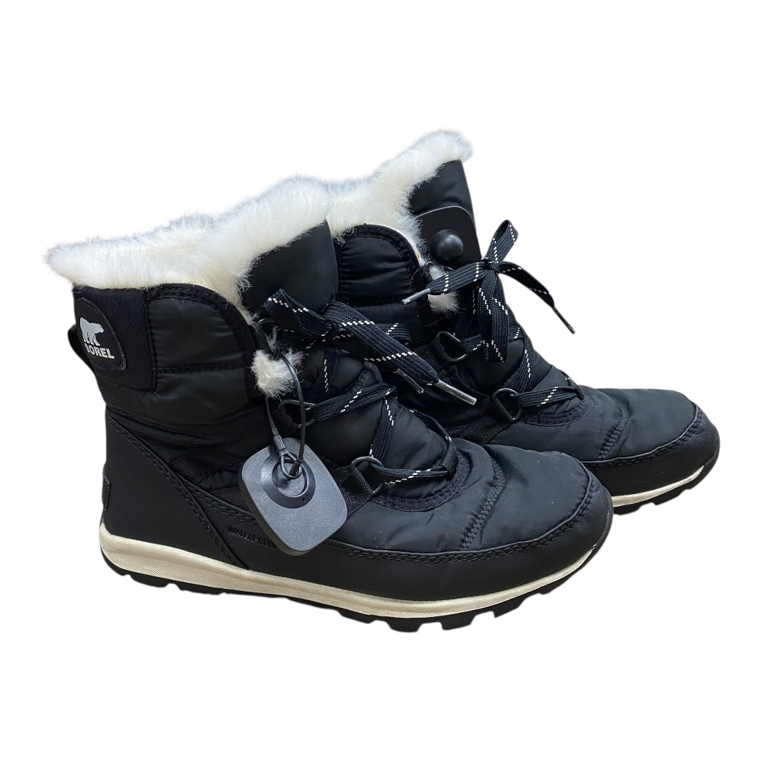 Boots Designer By Sorel In Black, Size:7