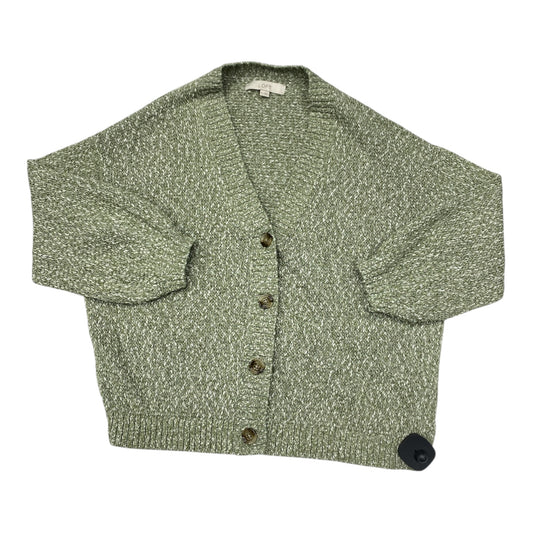 Sweater Cardigan By Loft In Green, Size:Xl