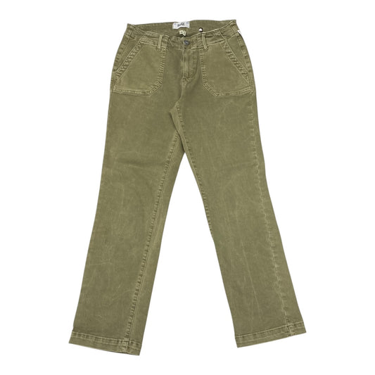 Jeans Straight By Paige In Green, Size:2