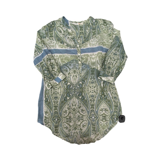 Top Ls By Cmc In Blue & Green, Size:S