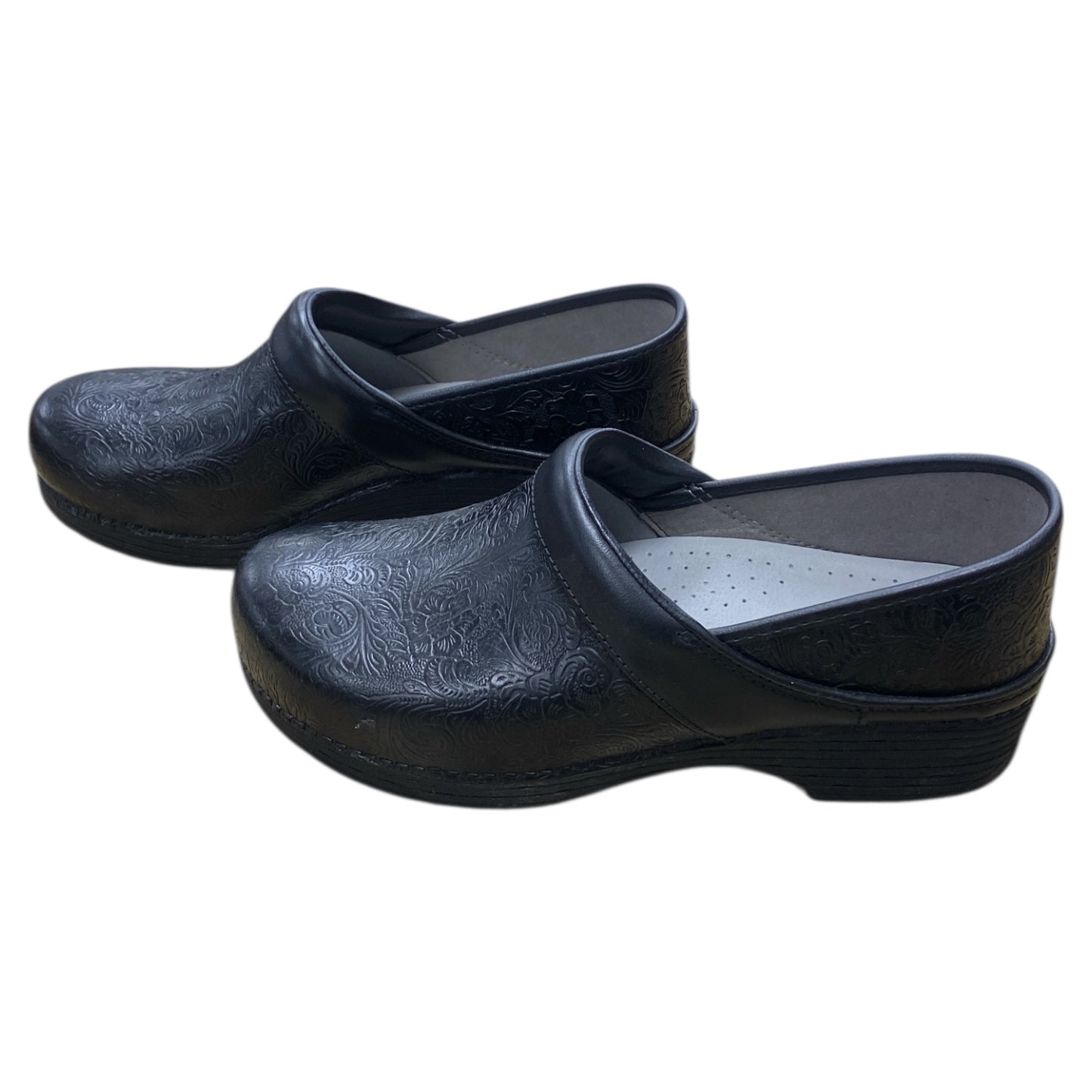 Shoes Heels Block By Dansko In Black, Size:12.5