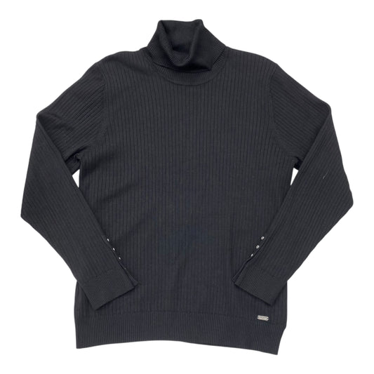 Sweater By Calvin Klein In Black, Size:Xl