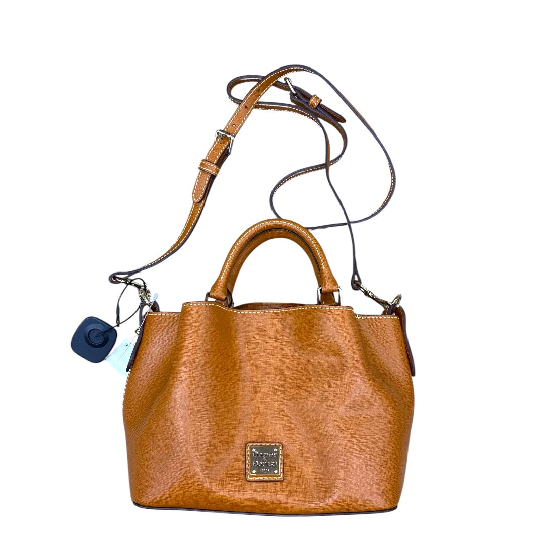 Handbag Designer By Dooney And Bourke In Brown, Size:Small