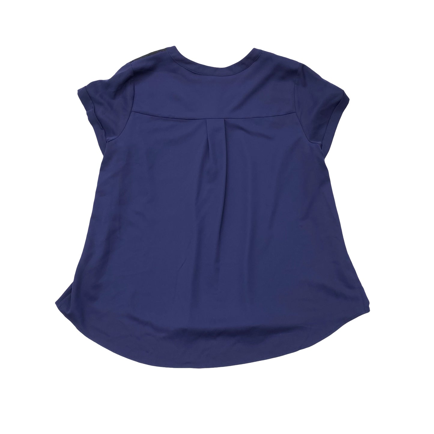 Top Ss By Simply Vera In Black & Blue, Size:1X