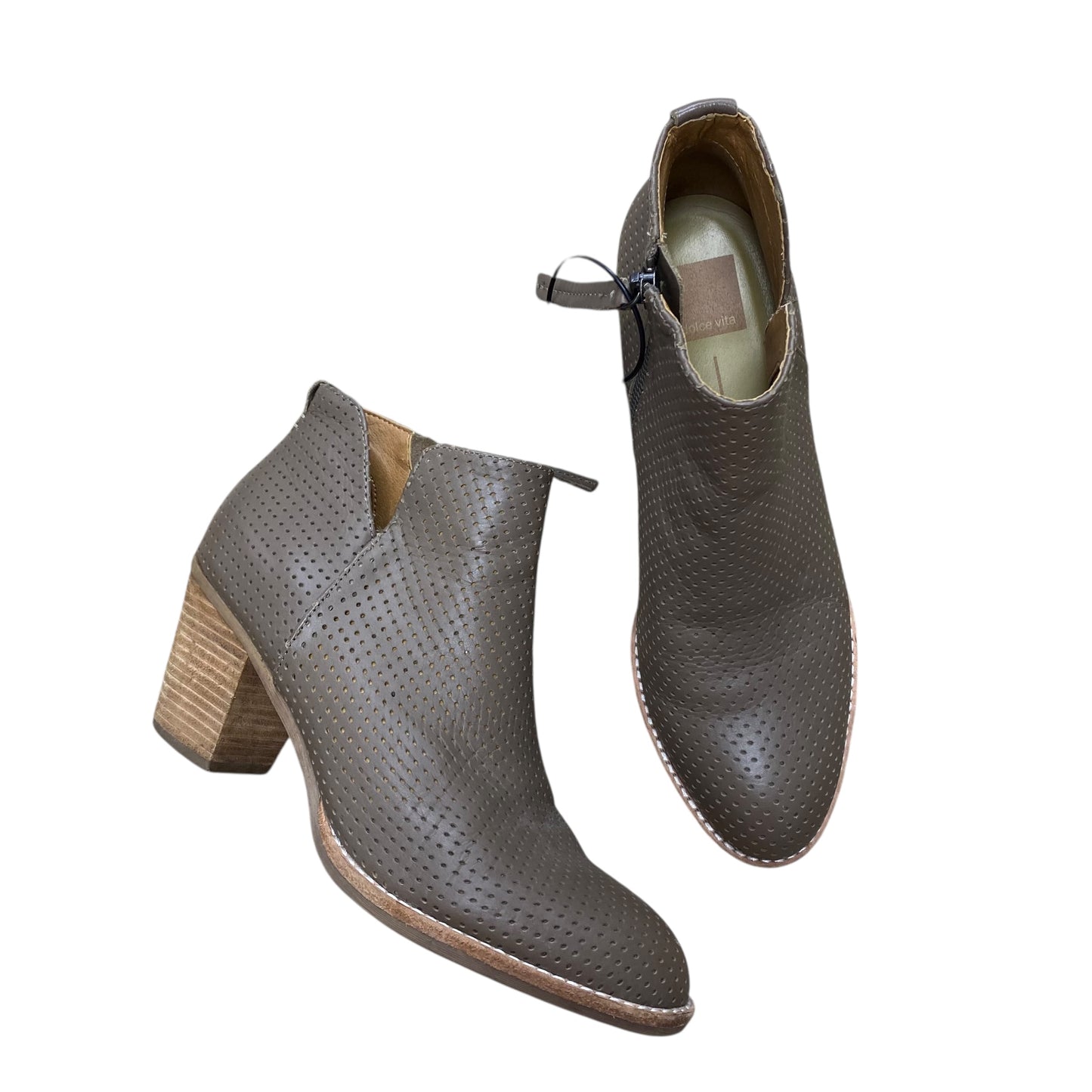 Boots Ankle Flats By Dolce Vita In Brown, Size:8