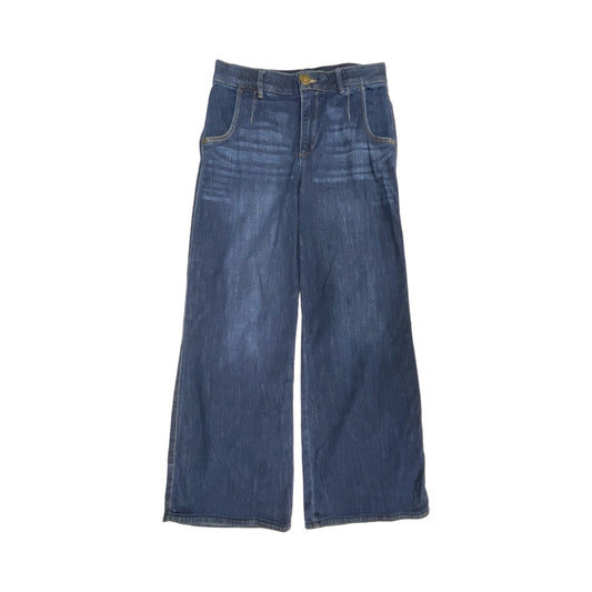 Jeans Wide Leg By Wit & Wisdom In Blue, Size:6