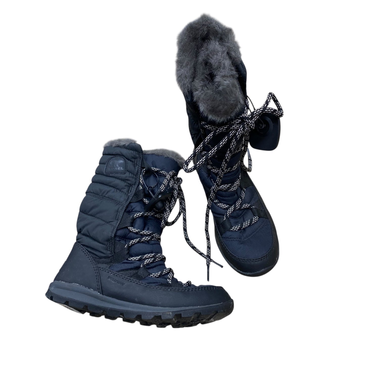 Boots Designer By Sorel In Black, Size:5.5