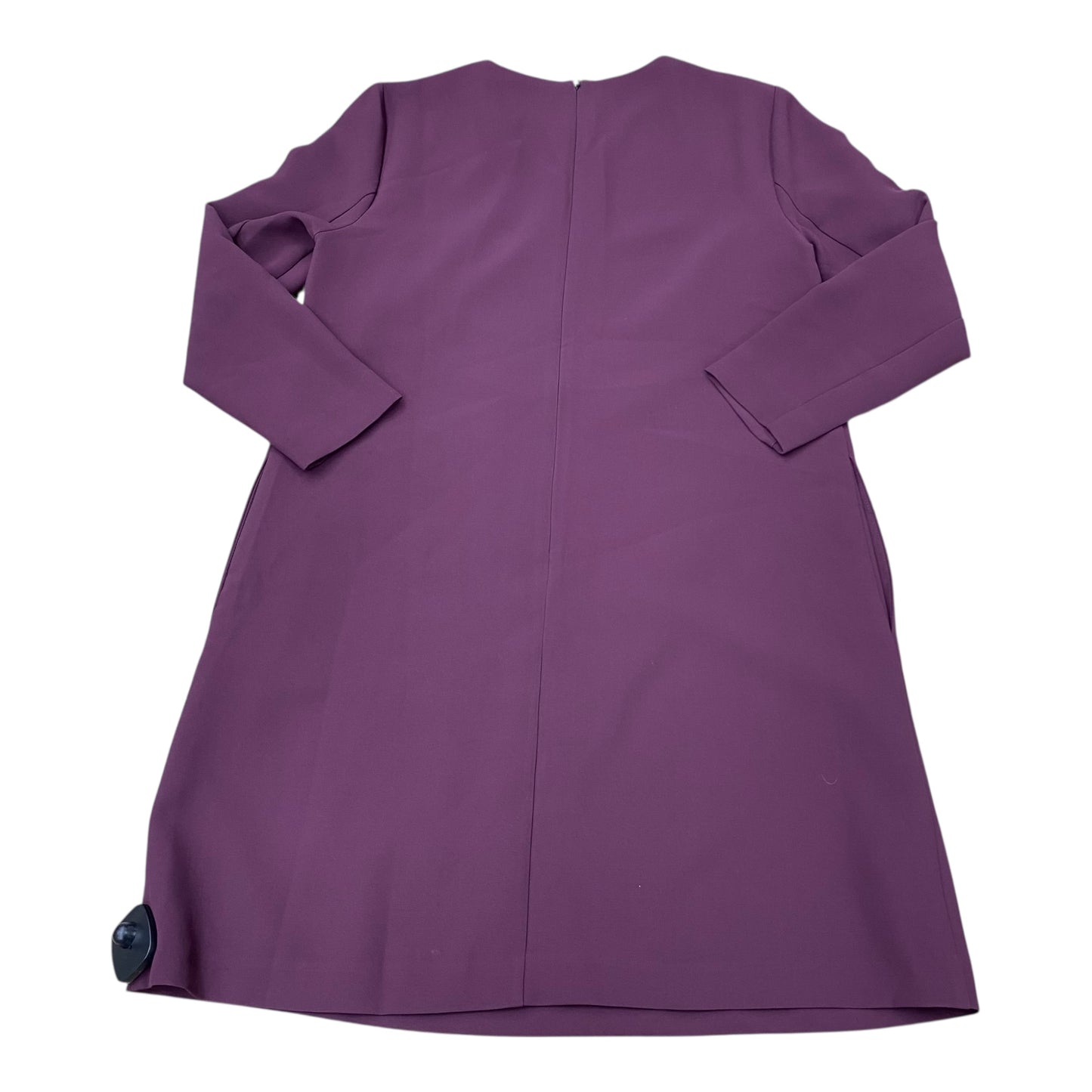 Dress Casual Midi By Ann Taylor In Purple, Size:8P