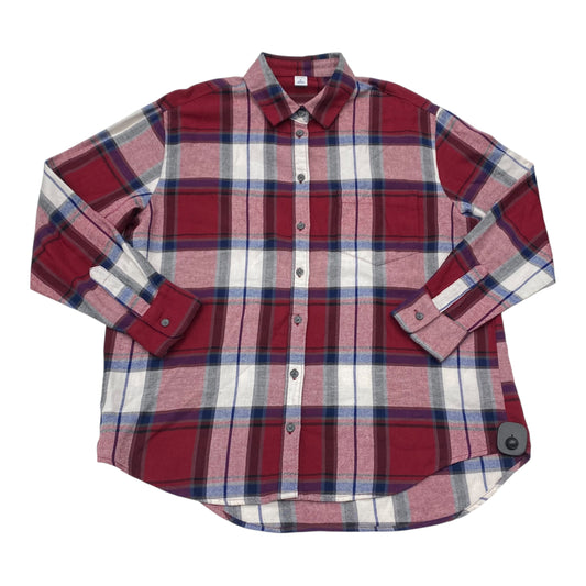 Top Ls By Old Navy In Plaid Pattern, NWT! Size:M