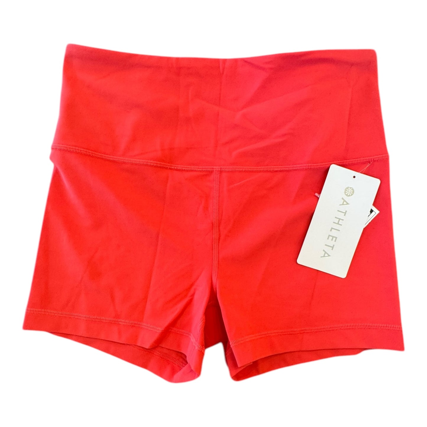 Athletic Shorts By Athleta In Pink, Size:M