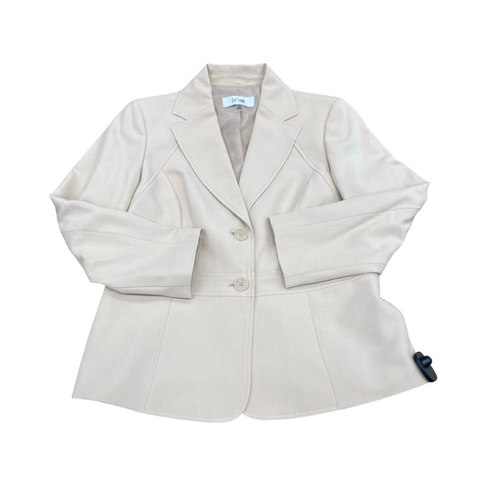 Blazer By Le Suit In Tan, Size:6