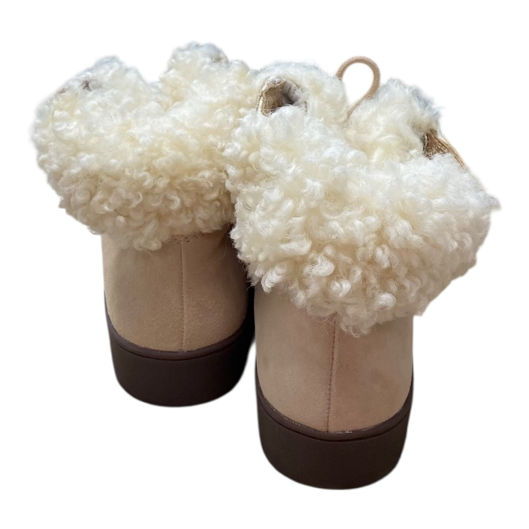 Boots Ankle Flats By Vionic In Beige, Size:8