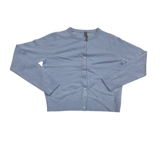 Sweater Cardigan By Anthropologie In Blue, Size:M