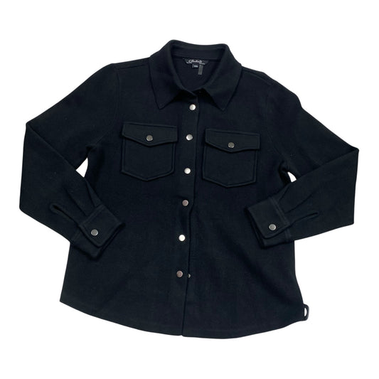 Jacket Shirt By Charlie B In Black, Size:M