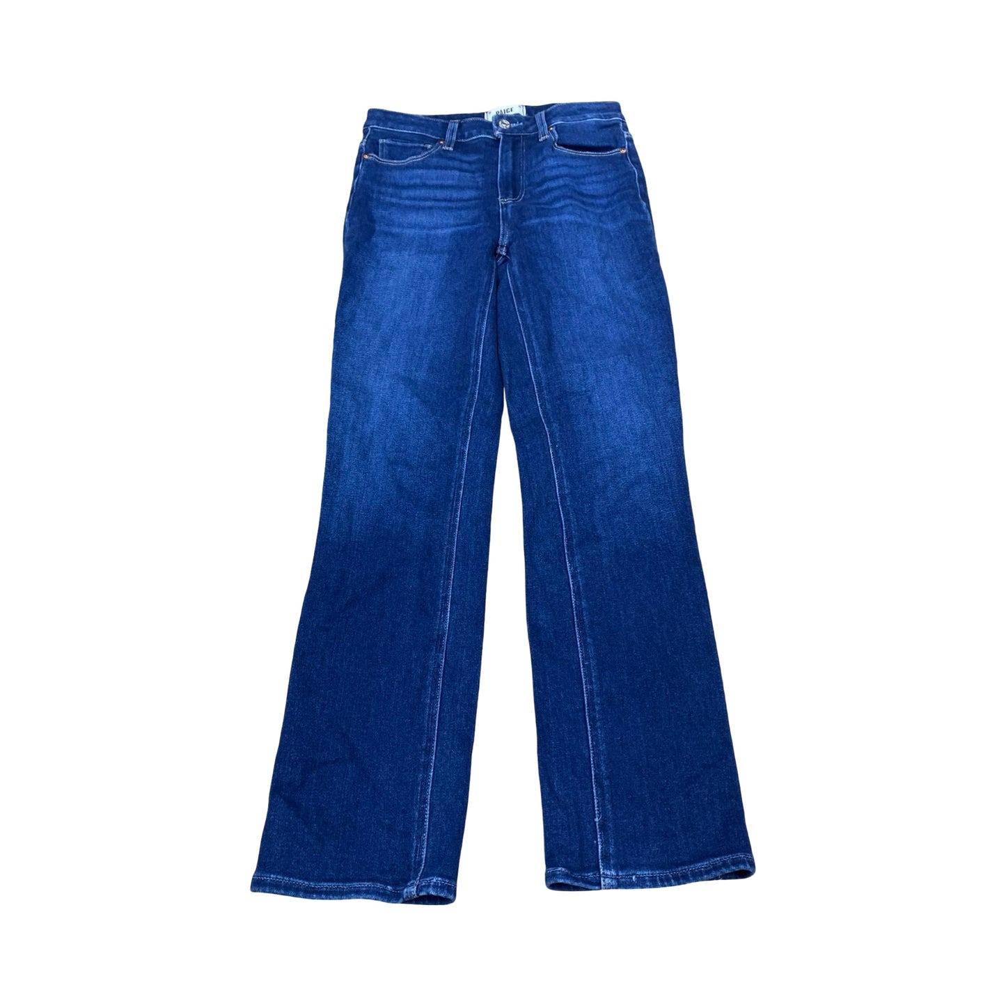 Jeans Straight By Paige In Blue Denim, Size:2