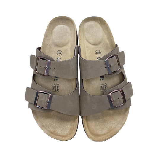 Shoes Flats By Cushionaire In Brown, Size:8.5
