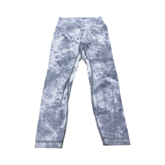 Athletic Leggings By Lululemon In Grey, Size:6