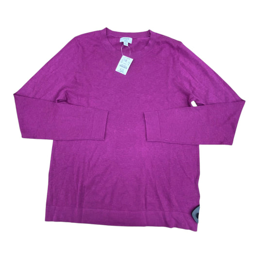 Sweater By J. Crew In Purple, Size:M