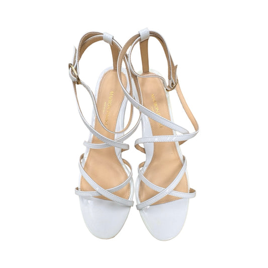 Sandals Designer By Marion Parke In White, Size:9 (EU39.5)