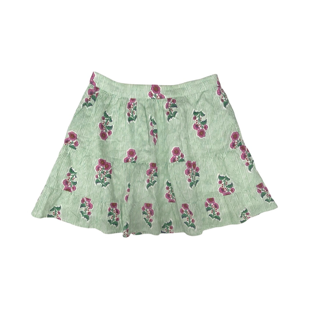 Skirt Mini & Short By J. Crew In Green, Size:Xs