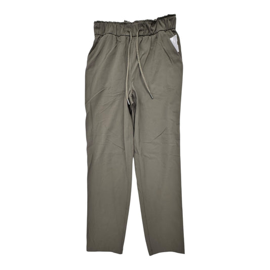Athletic Pants Designer By Lululemon In Green, Size:6